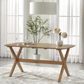 Table à manger en bois massif Baywood