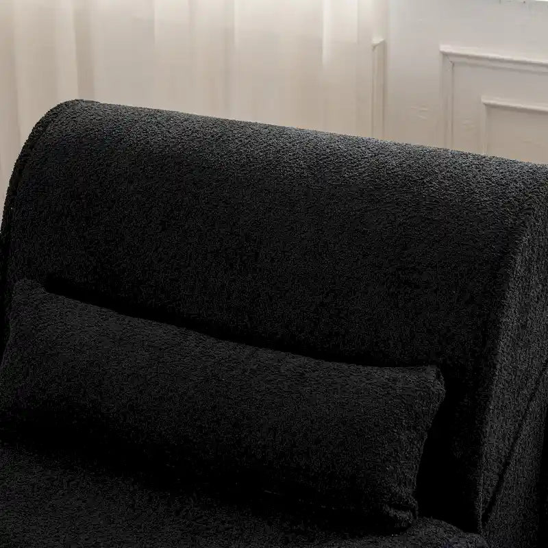 Fauteuil inclinable en tissu intemporel Amelia avec design ergonomique et coussins assortis