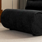 Fauteuil inclinable en tissu intemporel Amelia avec design ergonomique et coussins assortis