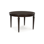 Table à manger extensible Lavinton marron - 47,75 L x 72 P x 30,25 H
