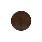 Table à manger extensible Lavinton marron - 47,75 L x 72 P x 30,25 H