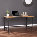Bureau en bois de récupération Lawrence Modern Farmhouse