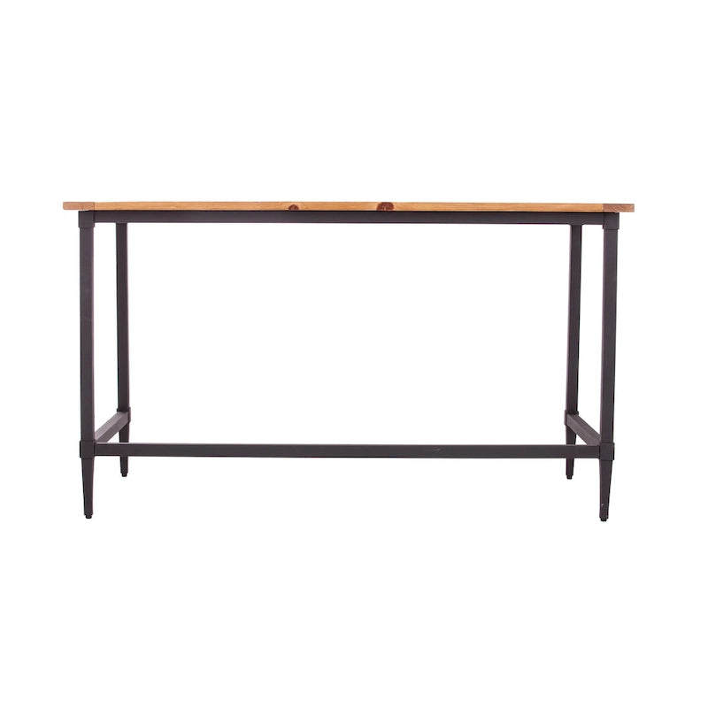 Bureau en bois de récupération Lawrence Modern Farmhouse