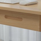 Bureau d'ordinateur en bois de 99,06 cm avec 2 tiroirs - 4 couleurs