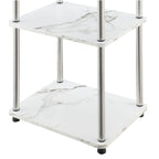 Table d'appoint à 3 niveaux Designs2Go sans outils