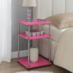 Table d'appoint à 3 niveaux Designs2Go sans outils