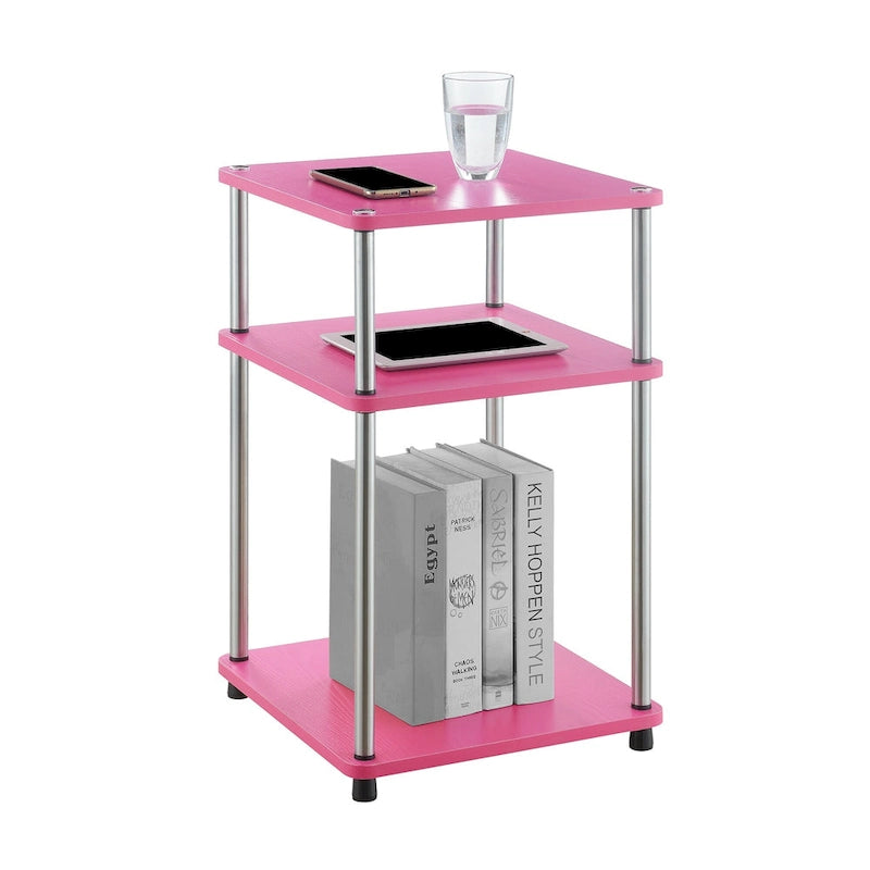 Table d'appoint à 3 niveaux Designs2Go sans outils