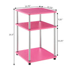 Table d'appoint à 3 niveaux Designs2Go sans outils
