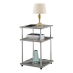 Table d'appoint à 3 niveaux Designs2Go sans outils