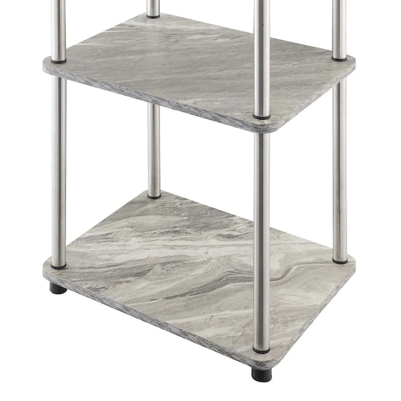 Table d'appoint à 3 niveaux Designs2Go sans outils