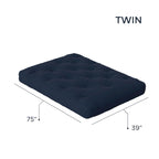 Matelas de futon en mousse à mémoire de forme 10 Gel, format jumeau