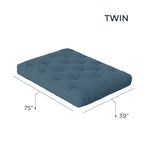 Matelas de futon en mousse à mémoire de forme 10 Gel, format jumeau