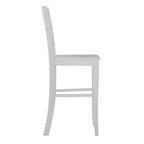 Tabouret de bar en bois de qualité commerciale, lot de 2