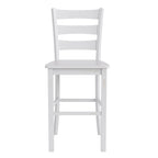 Tabouret de bar en bois de qualité commerciale, lot de 2