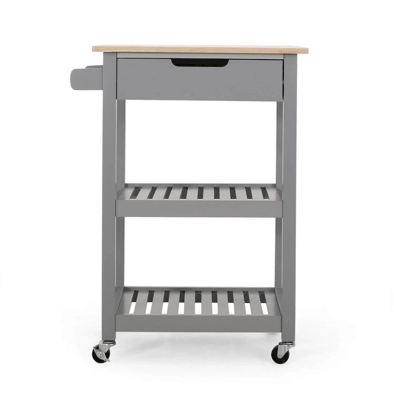 Dessus de chariot de cuisine Dade avec roulettes