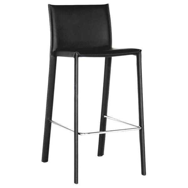 Tabouret de comptoir moderne en similicuir 26 po