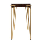 Console Berclair en verre marron contemporaine