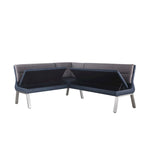 Ensemble repas Janice Two-Tone Nook et Table