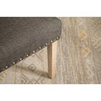Chaises Parson rembourrées en bois massif Mod Urban (paquet de 2)