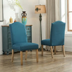 Chaises Parson rembourrées en bois massif Mod Urban (paquet de 2)
