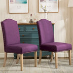 Chaises Parson rembourrées en bois massif Mod Urban (paquet de 2)