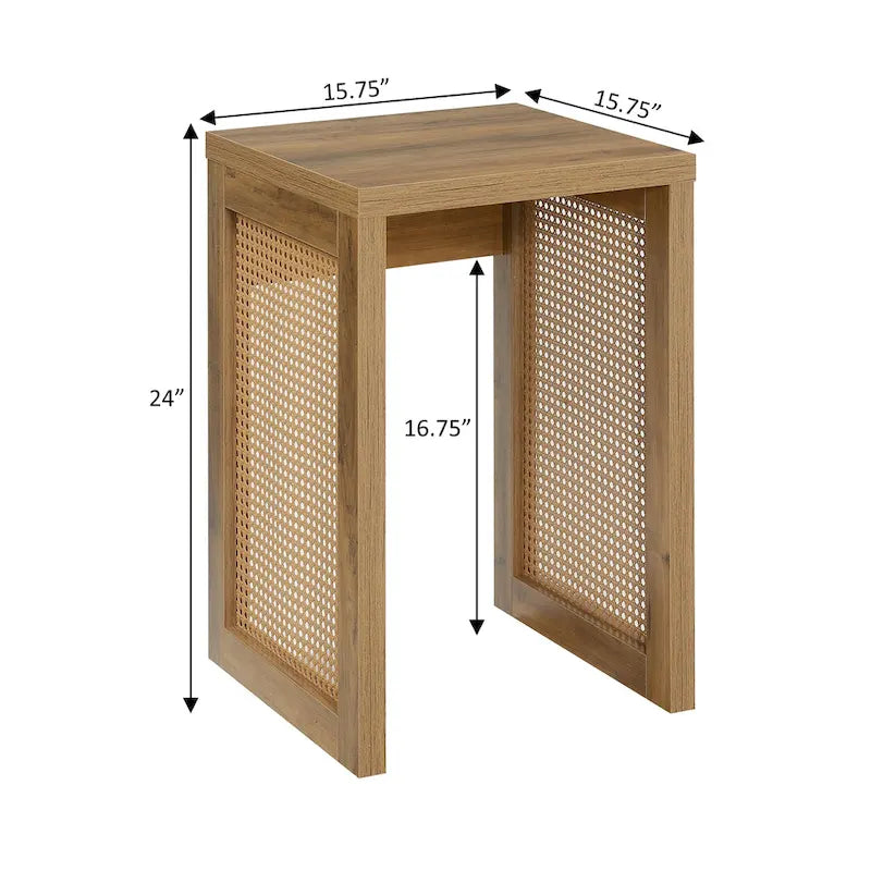 Table d'appoint tissée Northfield