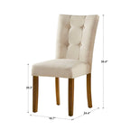 Chaises de salle à manger rembourrées Hutton (paquet de 2)