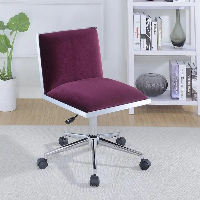 Chaise de Bureau Ceto Contemporaine en Tissu, Réglable en Hauteur