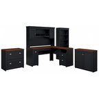 Bureau Fairview 60 W avec huche et rangement