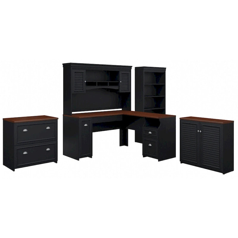 Bureau Fairview 60 W avec huche et rangement