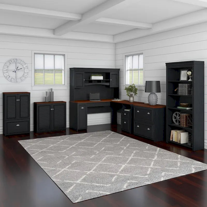 Bureau Fairview 60 W avec huche et rangement