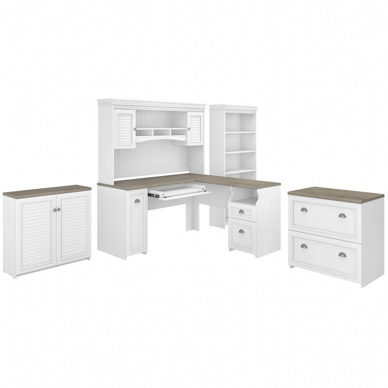 Bureau Fairview 60 W avec huche et rangement