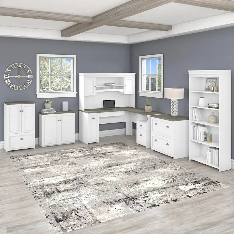 Bureau Fairview 60 W avec huche et rangement