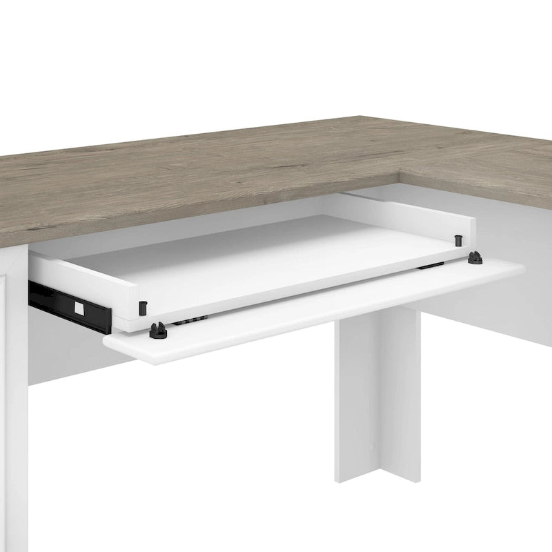 Bureau Fairview 60 W avec huche et rangement