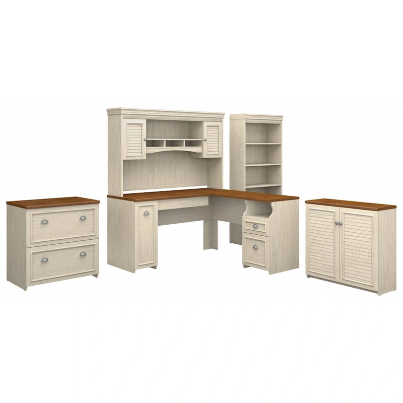 Bureau Fairview 60 W avec huche et rangement