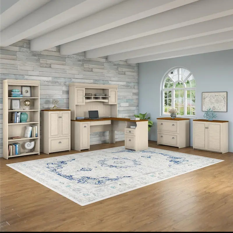 Bureau Fairview 60 W avec huche et rangement
