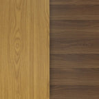 Dessus de table rond de 36 po avec dessus laminé réversible