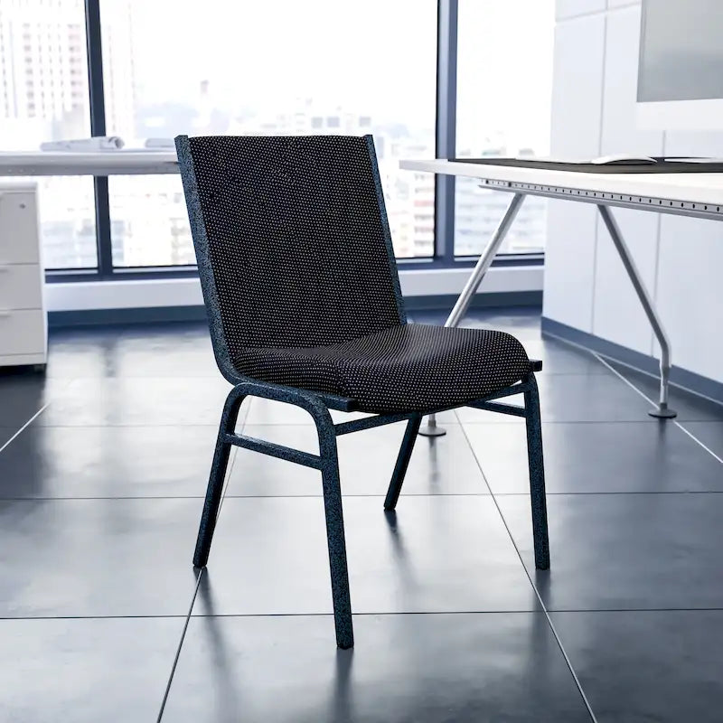 Lot de 4 chaises empilables robustes – 21P x 19,75L x 31,25H