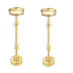 Table d'appoint Glam Martini sur pied ronde de 6 po, Laiton