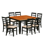 Table de salle à manger avec rallonge papillon et chaises de salle à manger