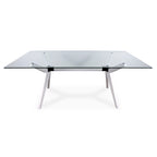 Table à manger en verre Waldorf Modern