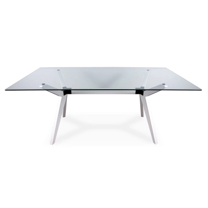 Table à manger en verre Waldorf Modern