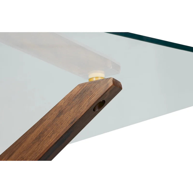 Table à manger en verre Waldorf Modern