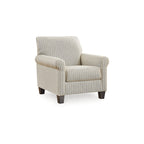 Fauteuil d'appoint Valerani marron/beige – 36 larg. x 36 prof. x 36 haut.