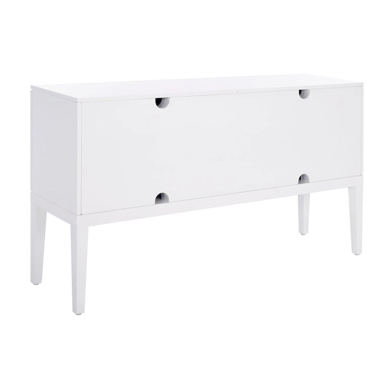 Buffet Chelsie 3 portes 2 étagères – 54 L x 14 P x 30 H