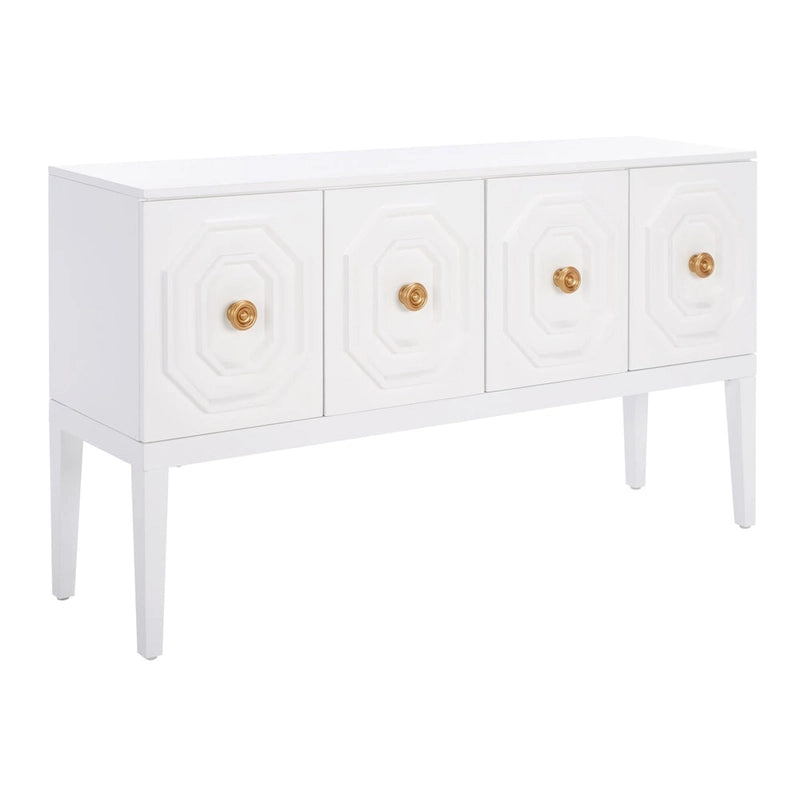 Buffet Chelsie 3 portes 2 étagères – 54 L x 14 P x 30 H