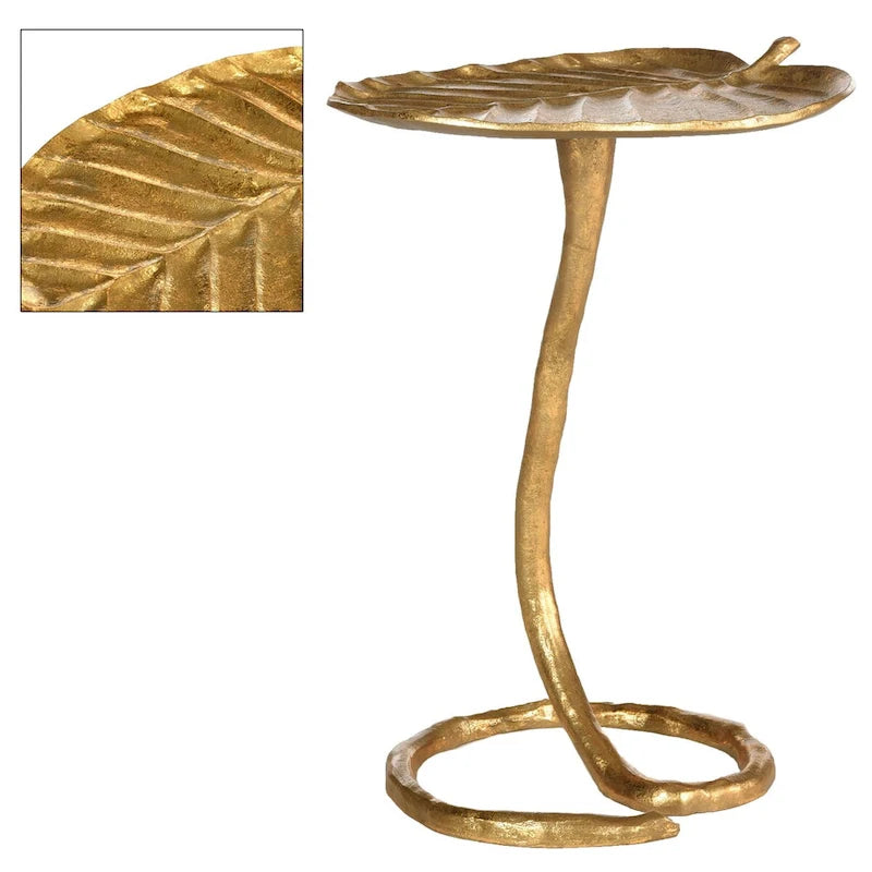 Table d'appoint Sharlene or - 15 x 13 x 21