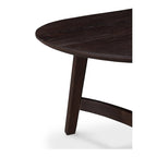 Table basse Tyier Mid-Century Modern en chêne massif - 54 L x 17 H x 28 P