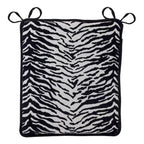 Reversible Chenille Rocking Chair Cushion Set