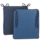 Ensemble de coussins réversibles en chenille pour fauteuil à bascule